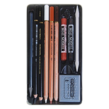 Artistic set KOH-I-NOOR 8890, Gioconda, 10 items in a metal penalty-2