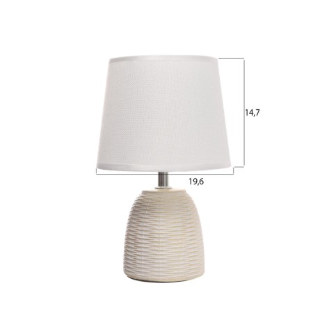 Table lamp "Weaving" 1x40W E14 white 20x20x34cm-5