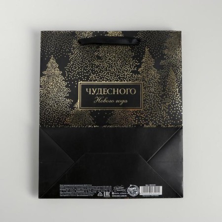 Laminated vertical package "Wonderful New Year", Ml 23 x 27 x 11.5 cm, New Year-3