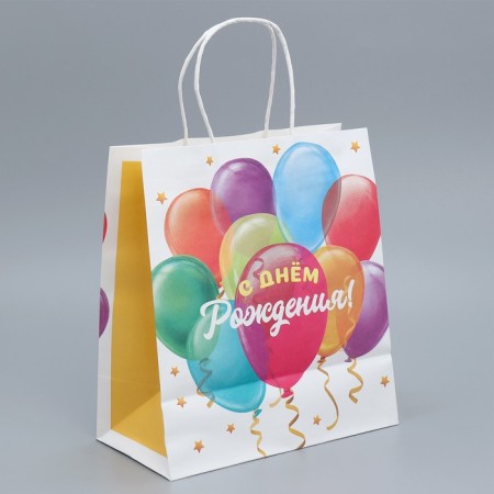 Gift Craft Package, Packaging, Birthday, 22 x 25 x 12 cm-2