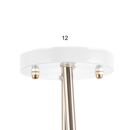 Rina chandelier 2he27 40W white-gold 40x28 cm-7