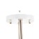 Rina chandelier 2he27 40W white-gold 40x28 cm