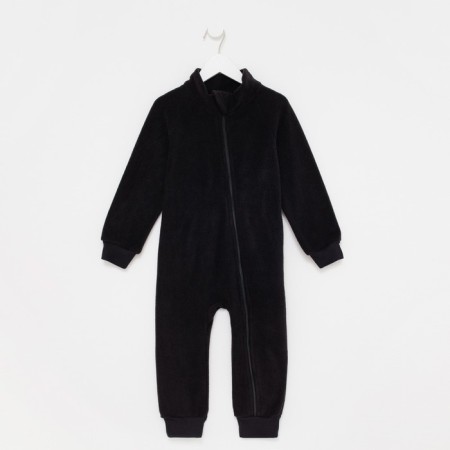 Overalls for the boy, black color, height 80-86 cm-5