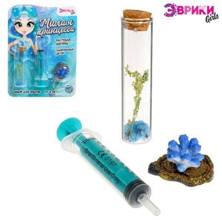 Set for experiments "Cute Princess", Flower Sales and Push