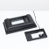 Aquarium "rectangular" with a lid, 20 liters, 36 x 19 x 31.7 cm, black