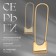 Earrings Metal "Pins" classic, color gold