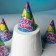 Paper cap “Happy Birthday”, balloons, set 6 pcs.