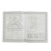 Smart coloring. Girls draw on cells and points