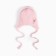 Hat for girls, pink color, size 40-42 cm
