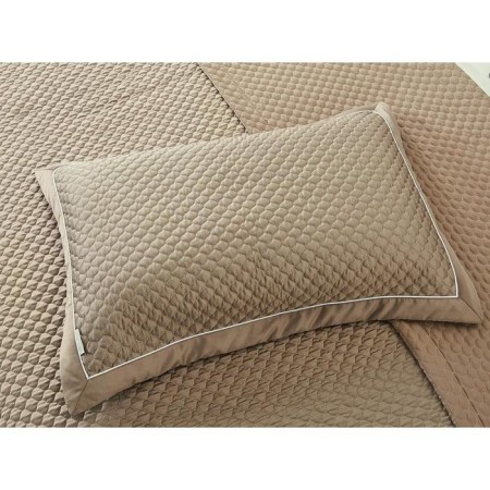 A set with a veil "Molly", size 160x220 cm, 50x70 cm, coffee color-8