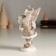 Souvenir Polystone "joyful elk with a Christmas tree" 7x5.5x11 cm