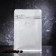 Eight -shirt package with a valve, flat bottom, white, 11 x 21 x 5.5 cm