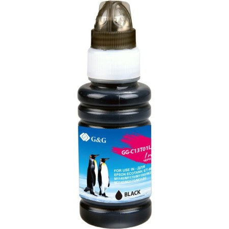 Ink G&G GG-C13T01L14A, for M1100/M1120/M1140/M1170/M1180, 70ML, Black-1