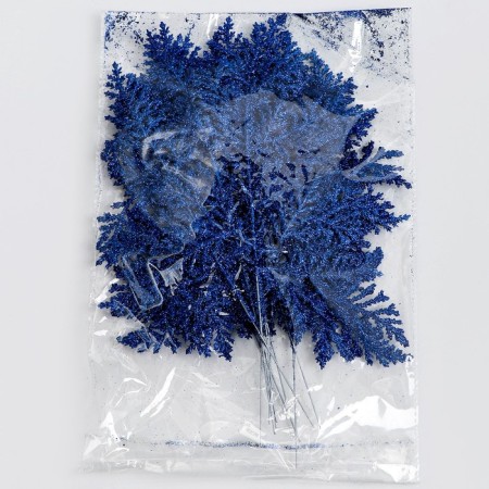 Decorative twig "amazement" in blue, 0.3 × 12 × 28 cm-4