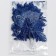 Decorative twig "amazement" in blue, 0.3 × 12 × 28 cm