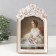 Photo frame Polystone 13x18 cm "Flower Wreath" 25x16.5x2 cm