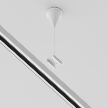 Cable suspension 1 pc, technical tra005WS-31W, 4,1x3.3x200 cm, white color-3