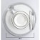 Serving napkin on the table "Lana", d = 38 cm, white color