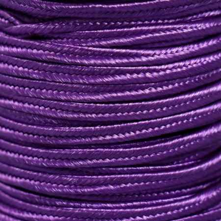 Contain cord on the bobbin "Bright violet" winding 10 m thick 3 mm 4.3x4.7x4.7 cm-2