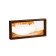 Sanding clock-picture, 17 x 37 cm, anti-stress, orange sand