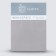 The sheet on the elastic band "Monopsece", size 90x200x23 cm, dark gray color