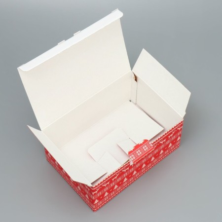 Box —Penal "heat and comfort", 22 x 15 x 10 cm, new year-3