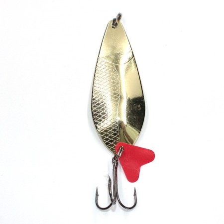 Flowering oscillating namazu piranja, weight 28.5 g, color 02. Brass