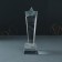 Souvenir Glass stele "Star - you can all" 6.5x6.5x23 cm