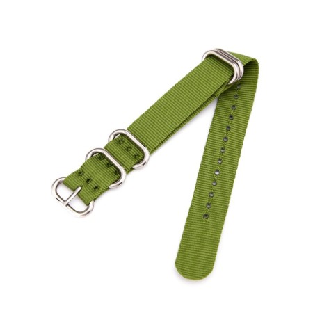 Solomon watch strap, 20 mm, l-27 cm, green-1