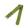 Solomon watch strap, 20 mm, l-27 cm, green