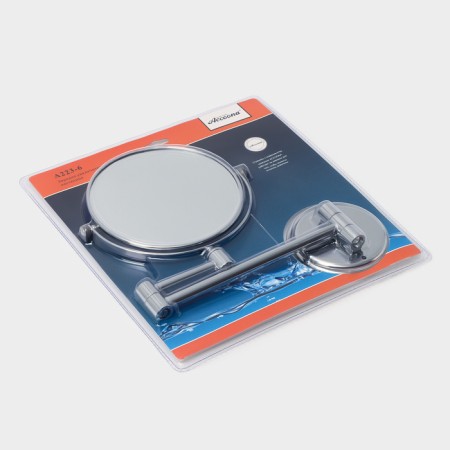 Mirror wall-mounted double-sided, magnifying Accoona A223-6-12