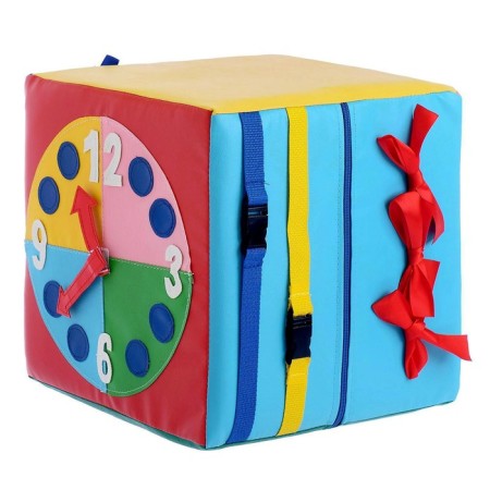 Bizikubik Developing Tactile "Cup", 30 × 30 cm, according to the Montessori method-3
