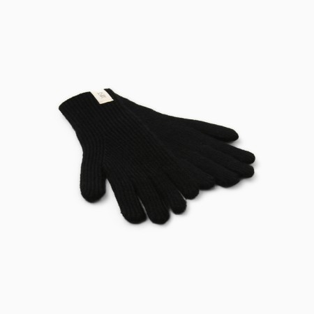 Women's gloves MIST with fingers, rr 25cm, black