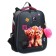 School backpack 38 x 30 x 16 cm, ergonomic back, stavia "york", gray