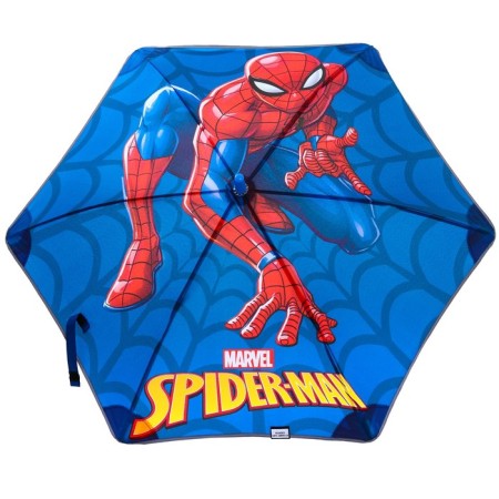 Children's umbrella. Spider, blue, 6 knitting needles d = 90 cm-2