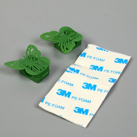 Mounts for climbing plants, 4*4 cm butterfly (set 10 pcs) self -adhesive-12