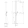 Shower mixer Lemark LM7005C, with the upper shower, color chromium