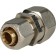 Connecting coupling stout SFS-0004-002620, D = 26 x 20 mm, for metal-plast. pipes, screw