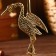 Crane "Crane" brass 12, x7.8x23 cm