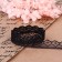 Capricon lace, 15 mm × 10 ± 1 m, black color No. 2