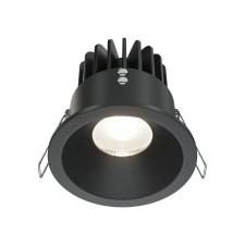 The built-in lamp Technical DL034-L12W4K-D-B, LED, 12 W, 85x85x85 mm, 930 lm, 4000k, black