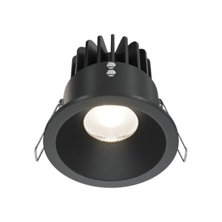 The built-in lamp Technical DL034-L12W4K-D-B, LED, 12 W, 85x85x85 mm, 930 lm, 4000k, black
