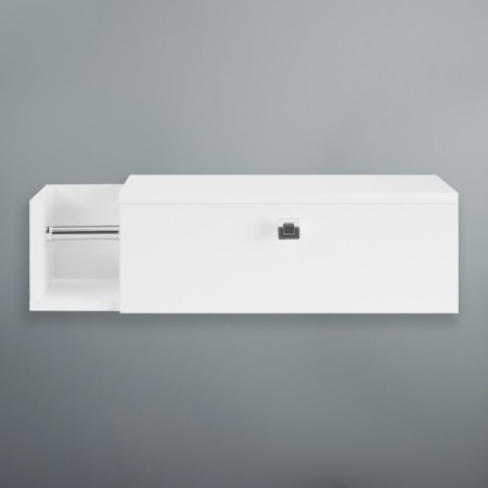 Cabinet of hinged "psh note 70" horizontal with a holder for paper, 70 x 19 x 20 cm-2