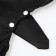 Combiason for dogs, demi -season with covers on paws, size M (DS 40, OG 32), black