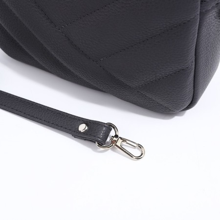 Richet Cross-Boda Bag on a zipper, external pocket, gray color-6