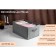 Organizer for storing linen "Smart", 6 cells, 44 × 29 × 22 cm, color gray color