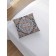 Pillowess decorative "Flower ornament", on a zipper, size 45x45 cm