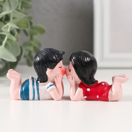Souvenir Polystone "Cute kids" set 2 pcs 2.5x10x4 cm-3