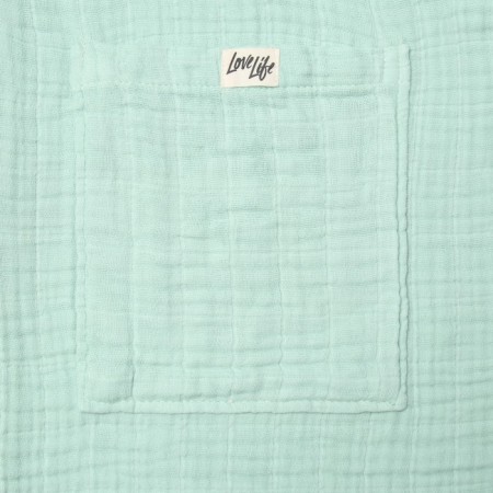 Bathbell Ben. Muslinn Lovelife Size 46-48, mint color, 100% HL, 4-p, 235g/m2-4