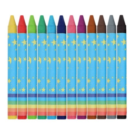 Loars of wax, 12 colors, 80 pieces, "gamer", maxi packaging, in a plastic container-1